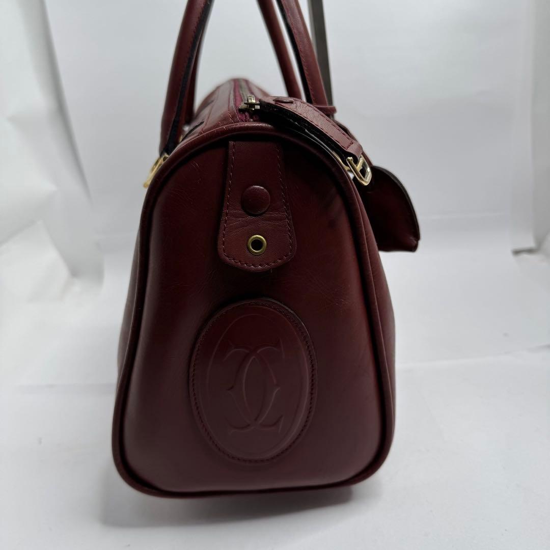 【希少✨️】カルティエ ボストンバッグ マストライン C金具