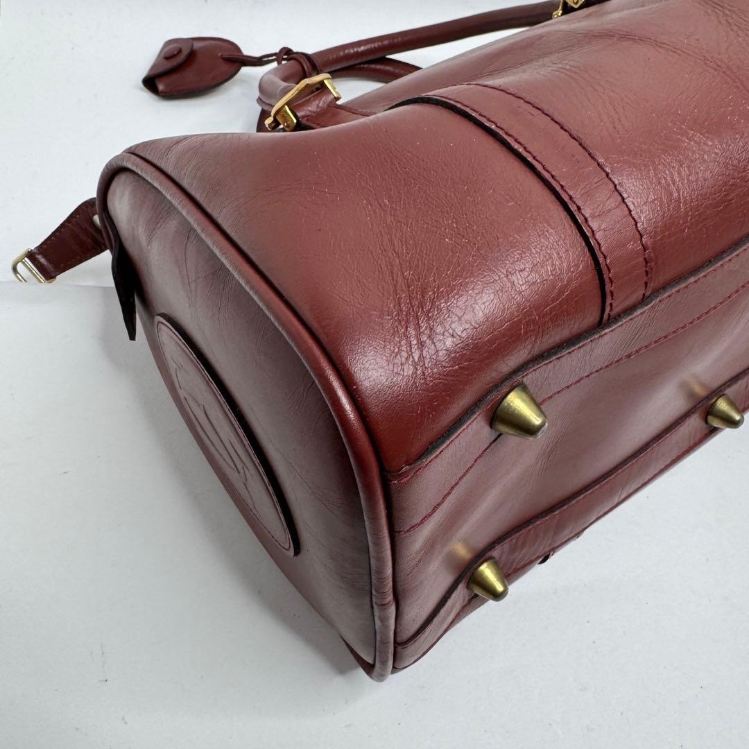 【希少✨️】カルティエ ボストンバッグ マストライン C金具