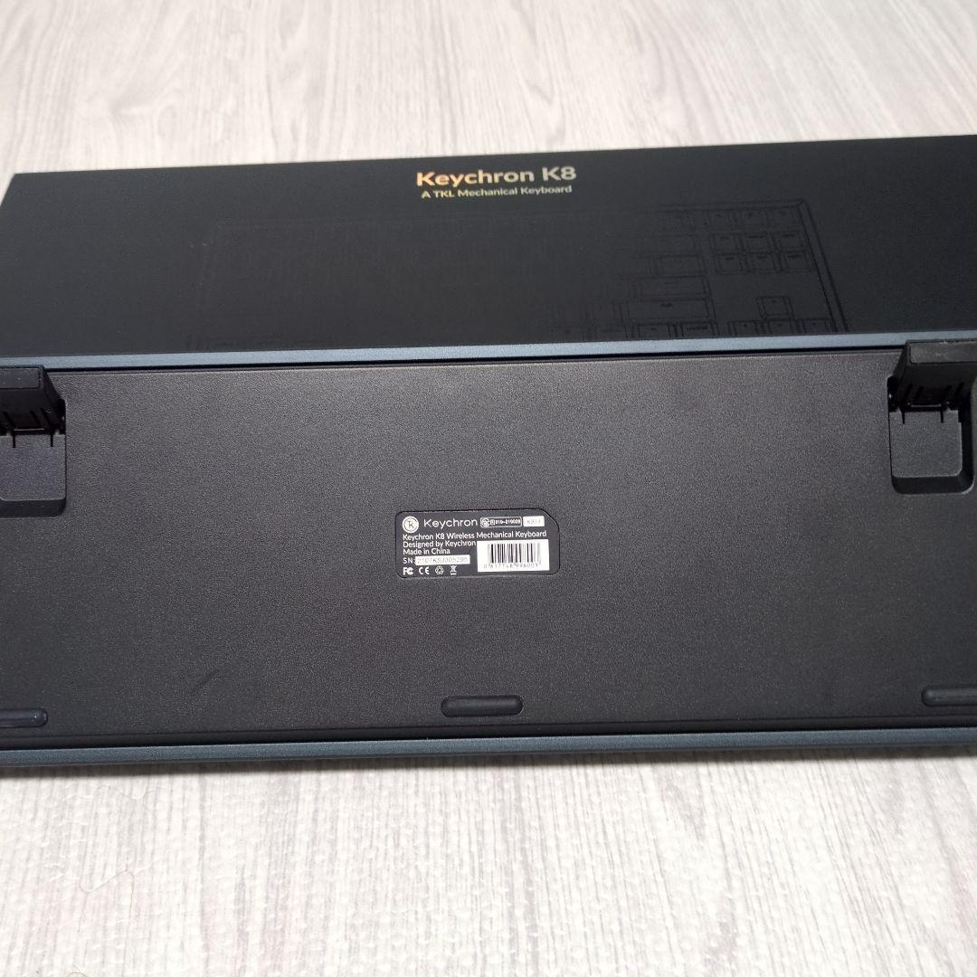 Keychron K8 ワイヤレスメカニカル茶軸　日本語配列 赤軸未開封おまけ