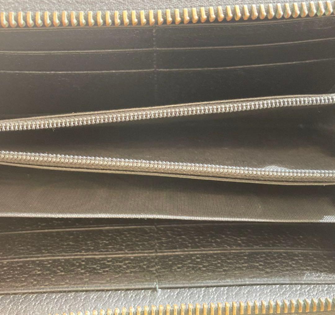 ＧＵＣＣＩグッチ　長財布　レザー製　ブラック