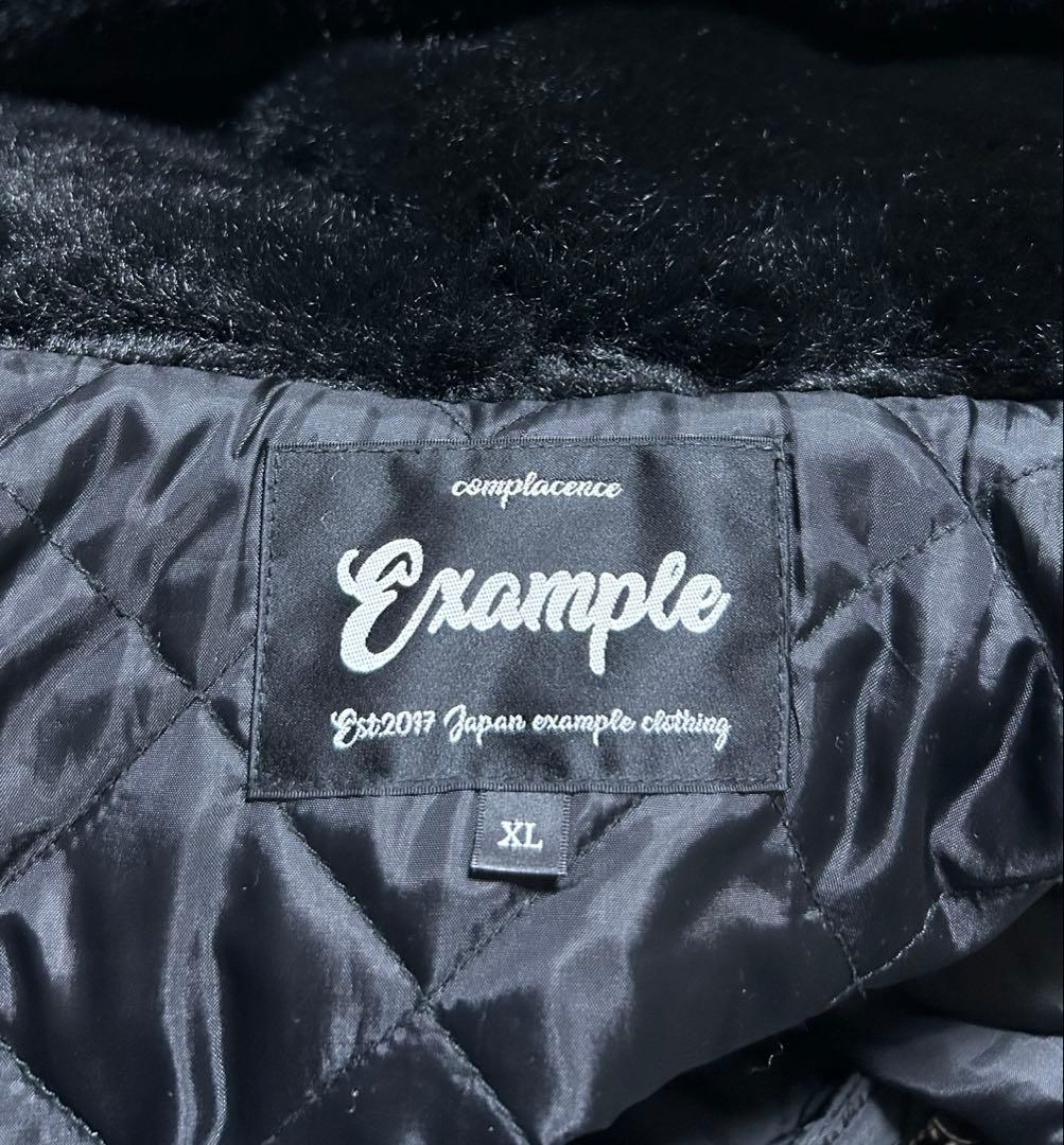 Example バックロゴ刺繍 ファージャケット XL