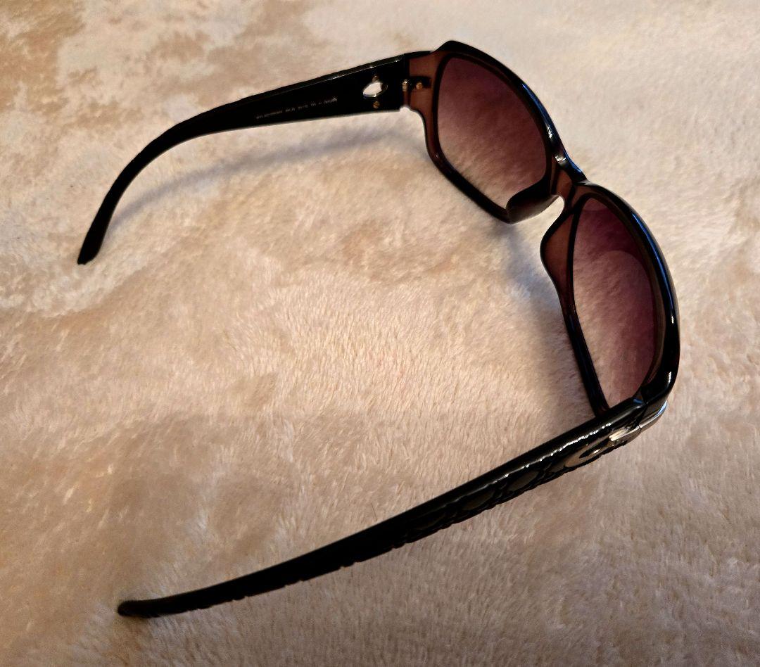 【Dior】 ブラックラウンドサングラス ケース付き