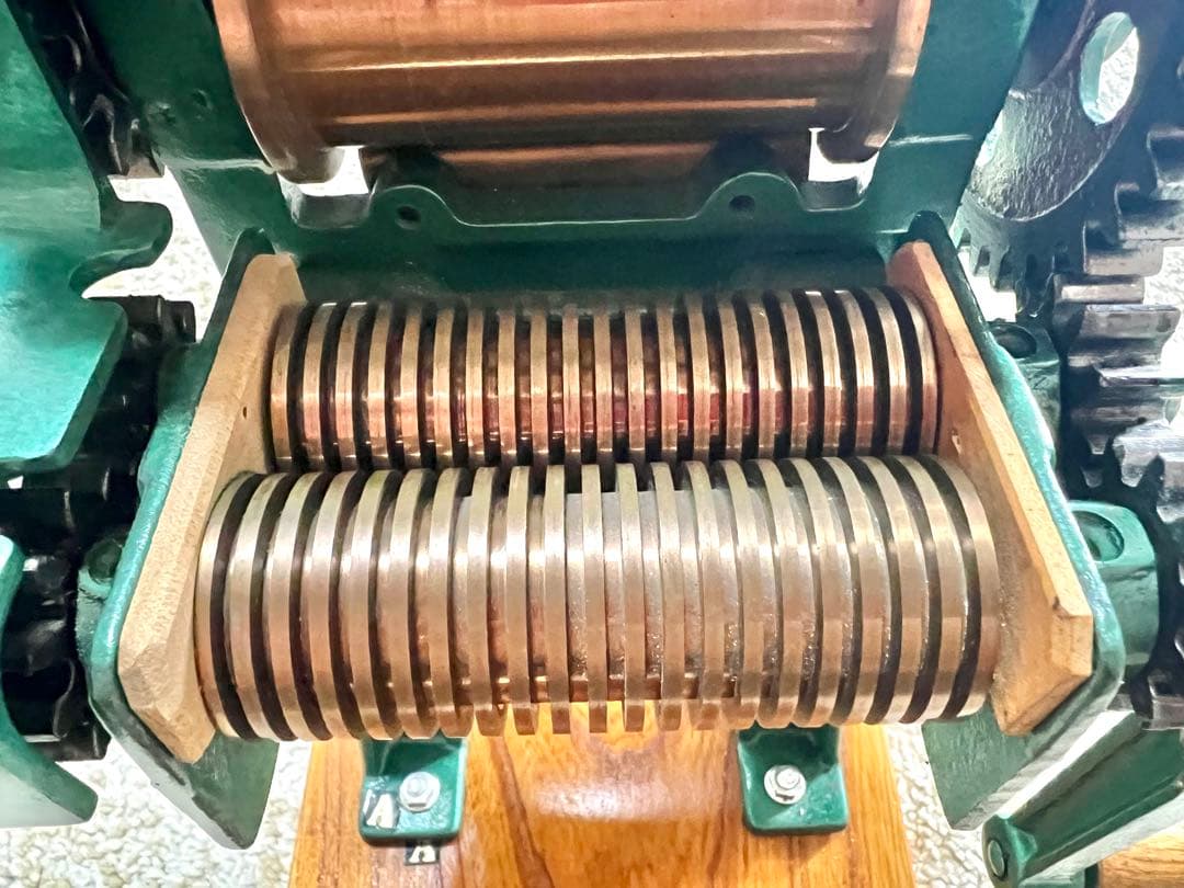 小野式製麺機｜レストア品｜ 2.0mm刃｜動作良好｜食品機械用フードグリース付き