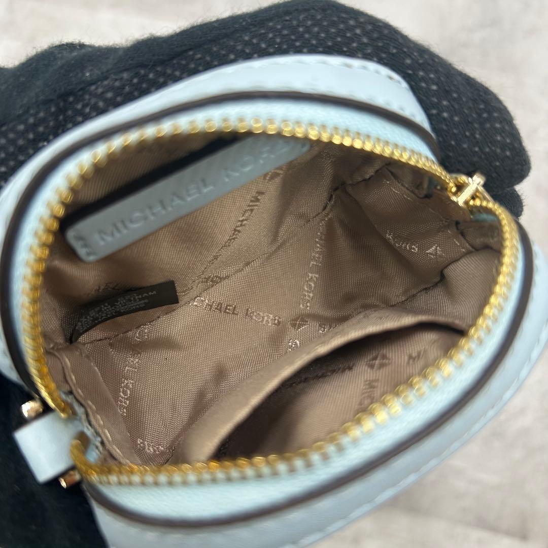 ✨極美品✨マイケルコース　ポーチ　ジップカードケース　ケース　シグネチャー