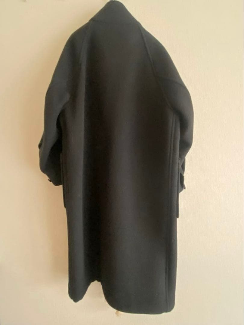 HYKE ブラック ダッフルコート サイズ1