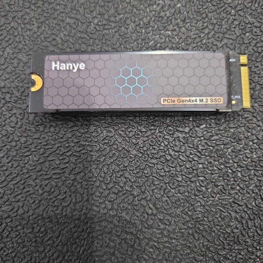 Hanye SSD 2TB M.2 NVMe 2280 ヒートシンク搭載