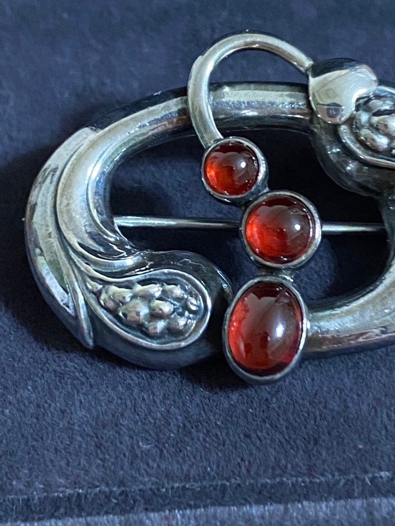 ジョージジェンセン　#77ブローチ broach 美品