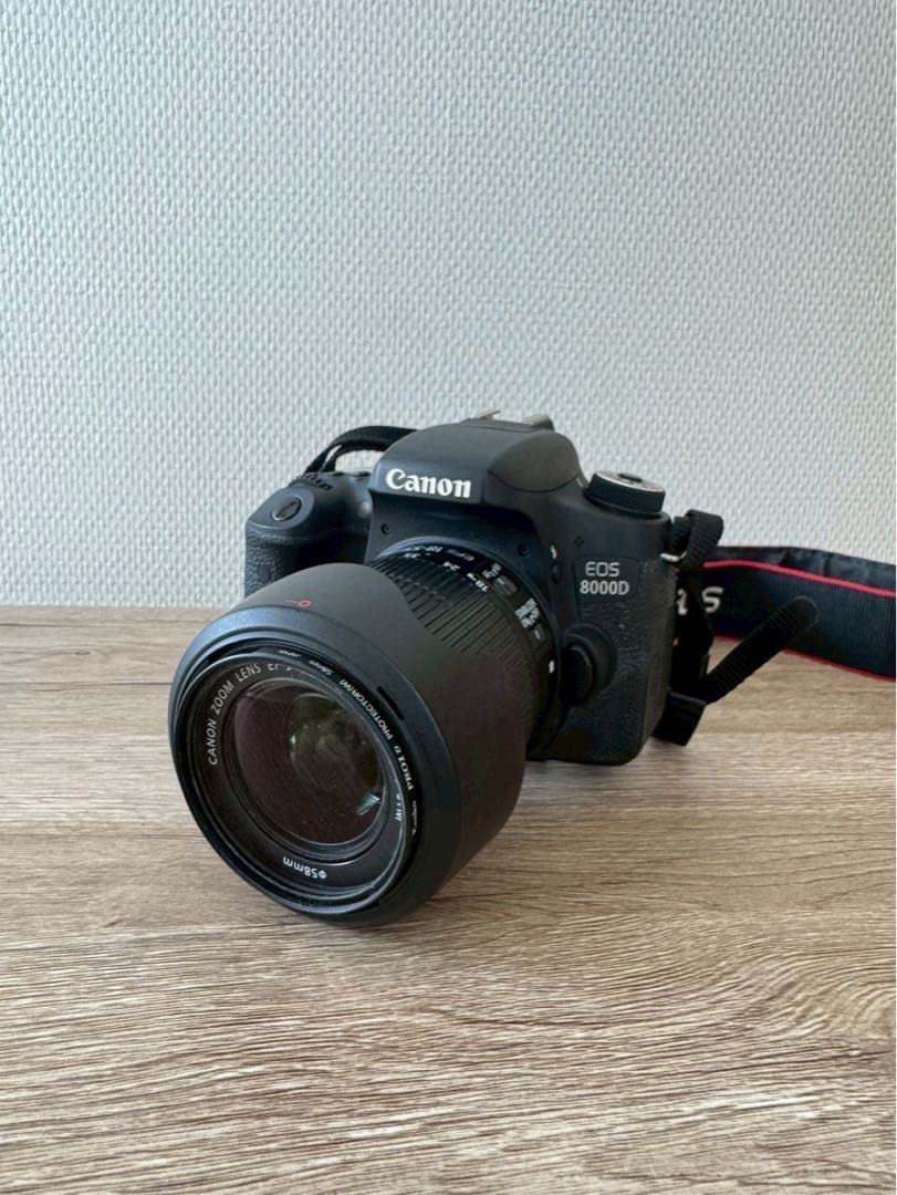 【美品】Canon EOS 8000D 新品レンズキット / すぐ使えるセット