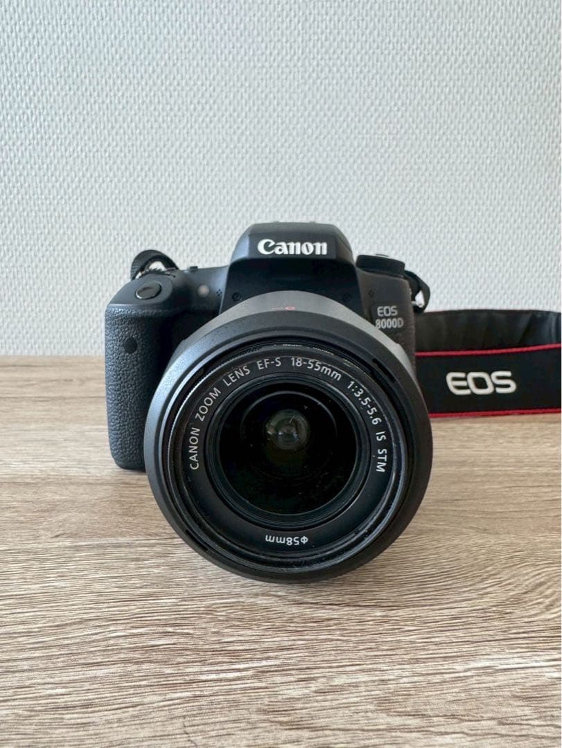 【美品】Canon EOS 8000D 新品レンズキット / すぐ使えるセット