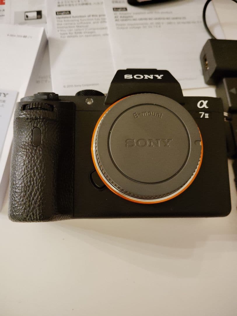 n*o様 超美品 SONY α7 II ミラーレス一眼 バッテリーグリップ付