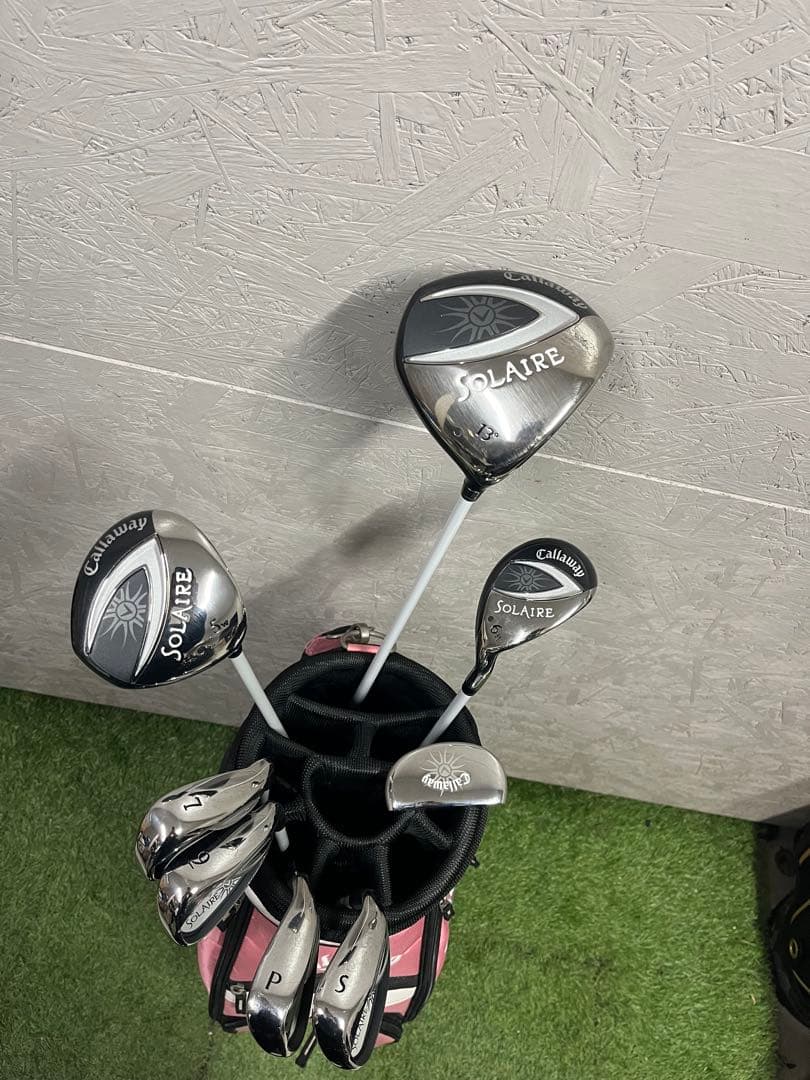 超美品 レディース キャロウェイ ソレイユ ソレイル クラブセット ゴルフクラブ