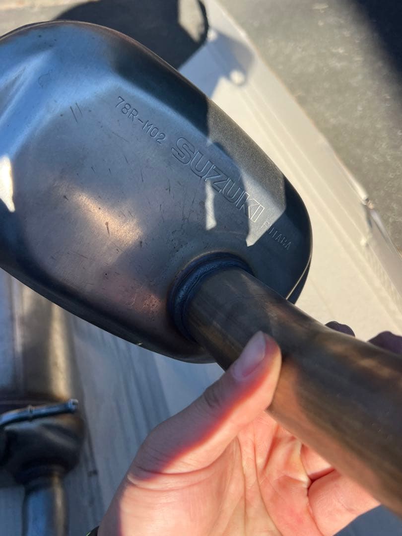 JB74用　ジムニーシエラ　純正マフラー　走行 約1,800ｋｍ程物