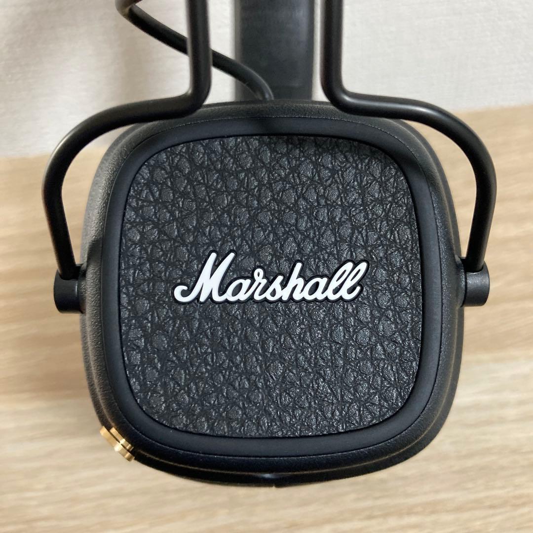 正規品 Marshall Major V ワイヤレスヘッドフォン ブラック