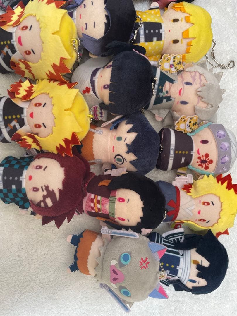 鬼滅の刃 鬼滅の刃フィンガーマスコット ぬいぐるみ・マスコット 19体セット