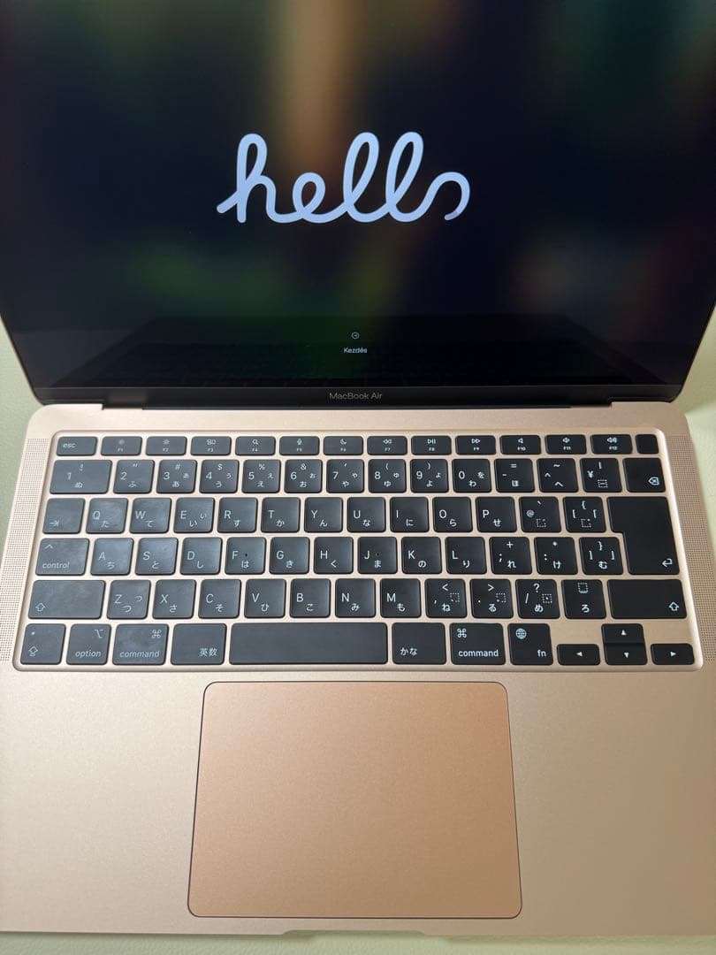 【美品】MacBook Air 2020 M1/16GB/256GB