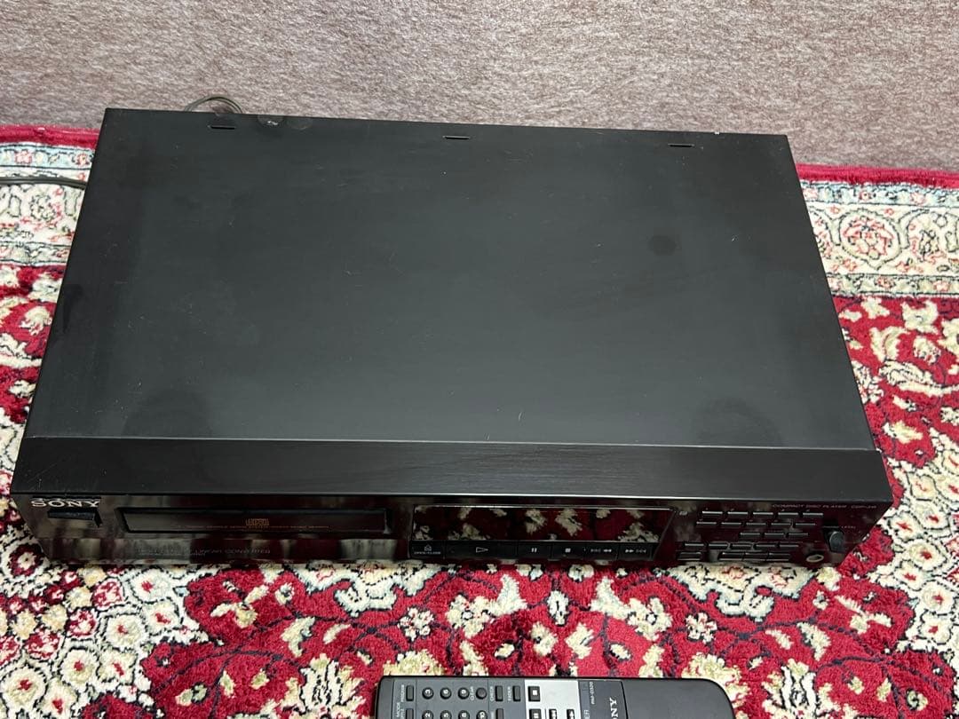 SONY CDP-315 CDプレーヤー 中古・メンテナンス済み／リモコン付き