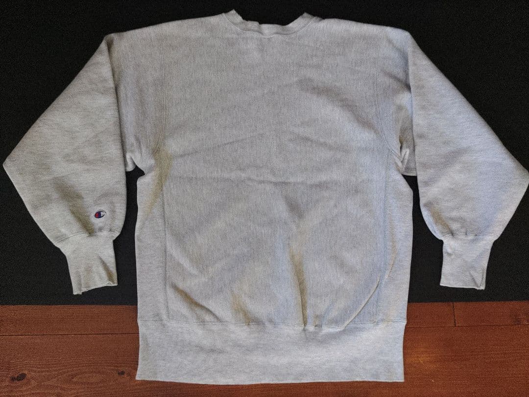 3段プリント USED Champion Reverse Weave Lサイズ