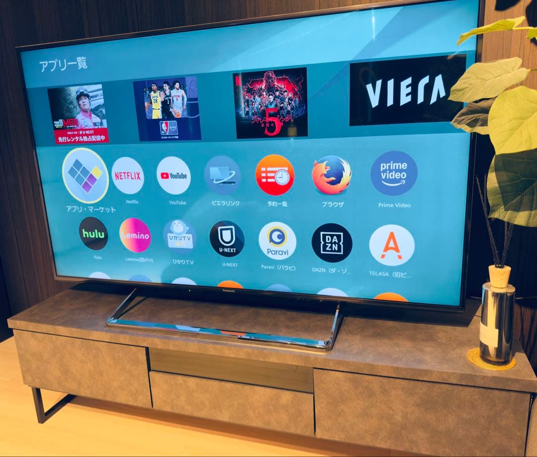 【３点セット】Panasonic 60インチ、DVDレコーダー、テレビ台セット