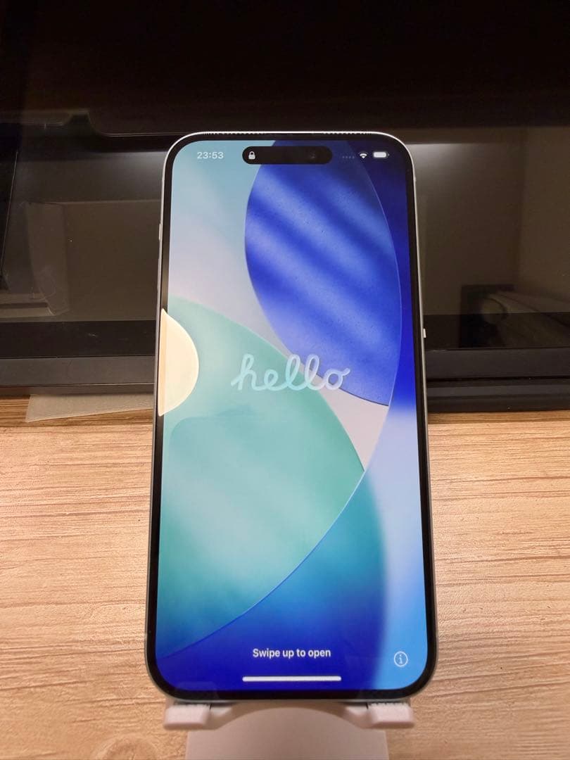 最安値！iPhone 15 Plus Blue 256GB、バッテリー89%