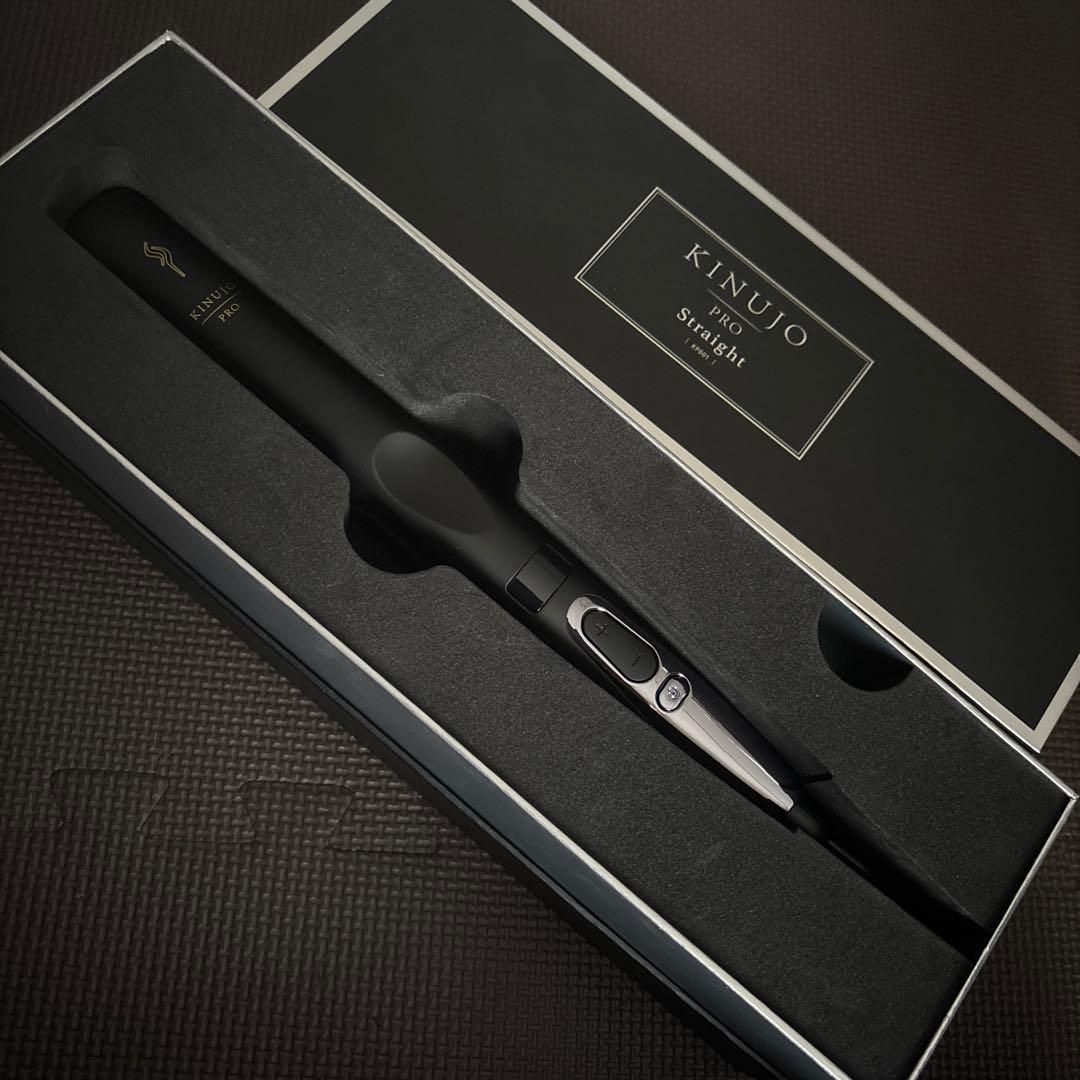 KINUJO PROストレートヘアアイロン ブラック