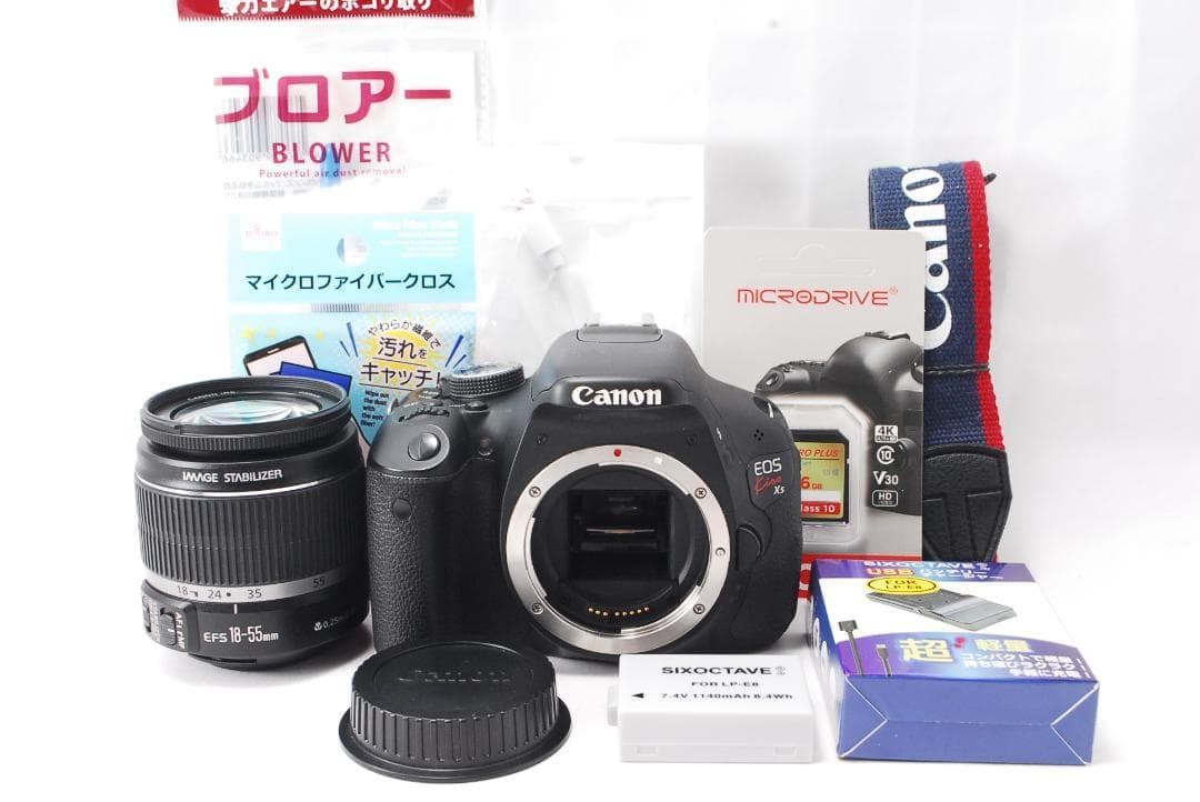 ✨スマホ転送可✨初心者オススメ✨Canon Kiss X5 レンズセット