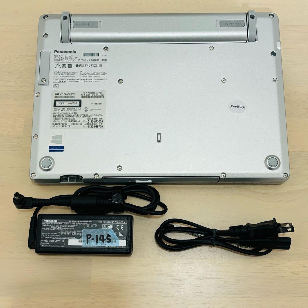 レッツノート PC Windows11 SSD DVD オフィス付き P-145