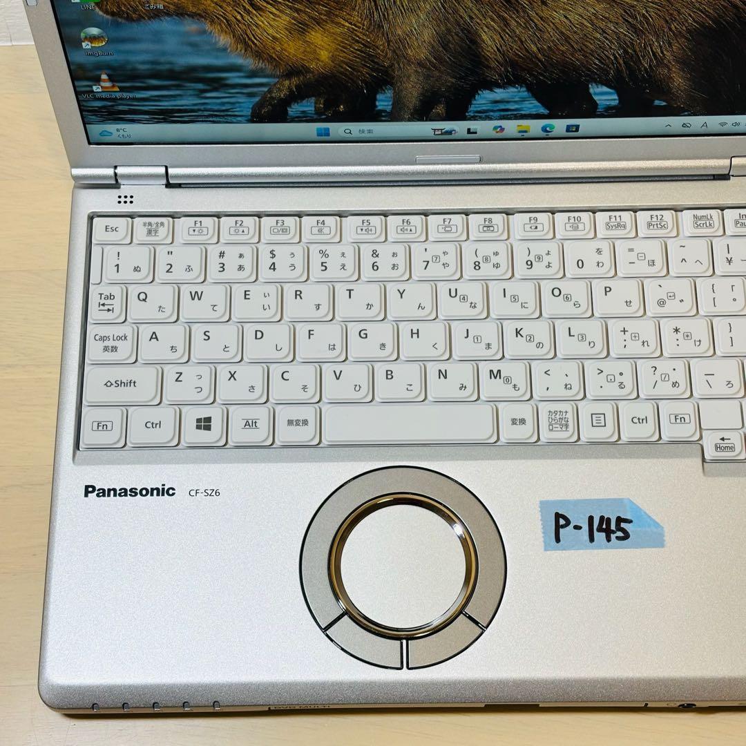 レッツノート PC Windows11 SSD DVD オフィス付き P-145