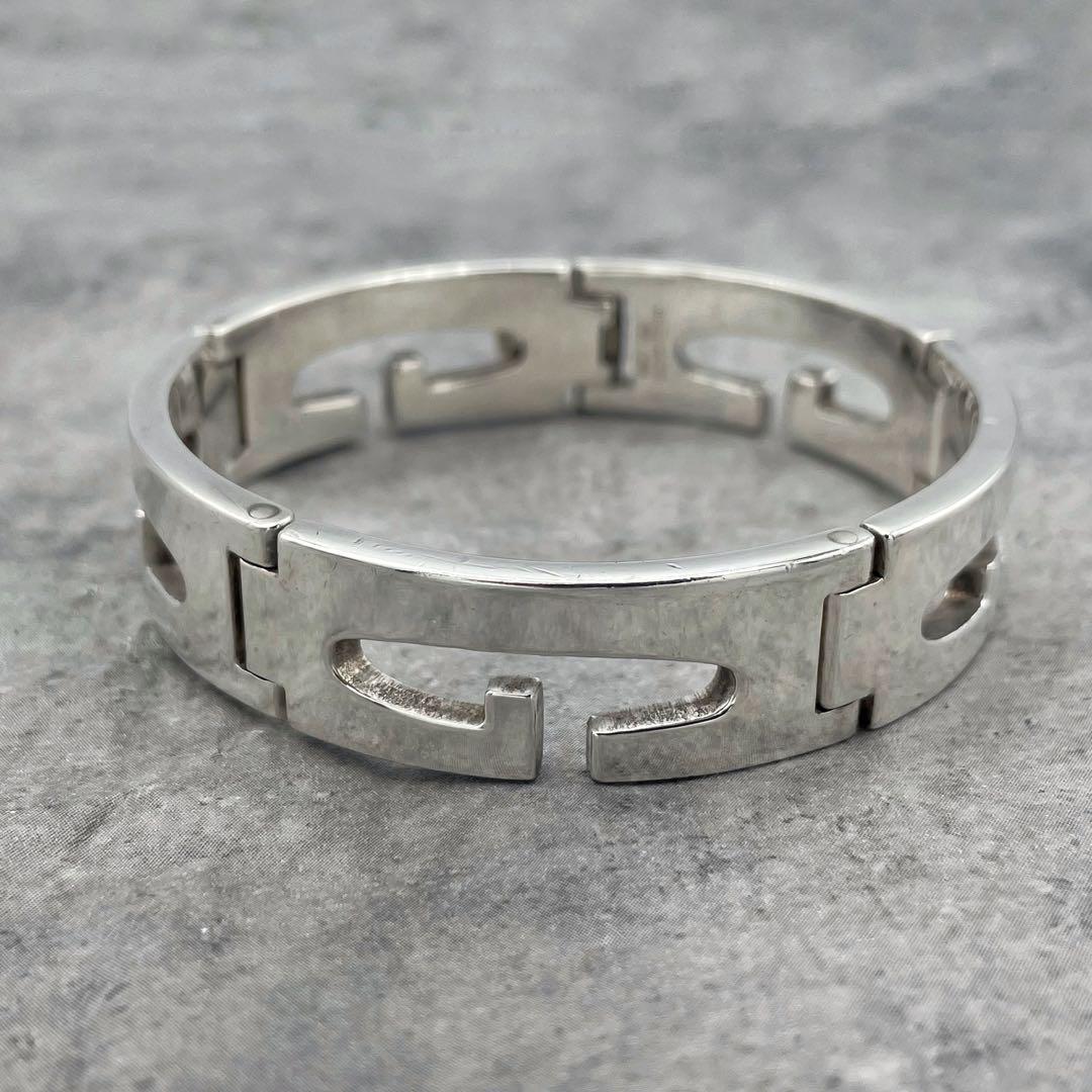 【アーカイブ】GUCCI Gモチーフ カットアウト ブレスレット トムフォード期