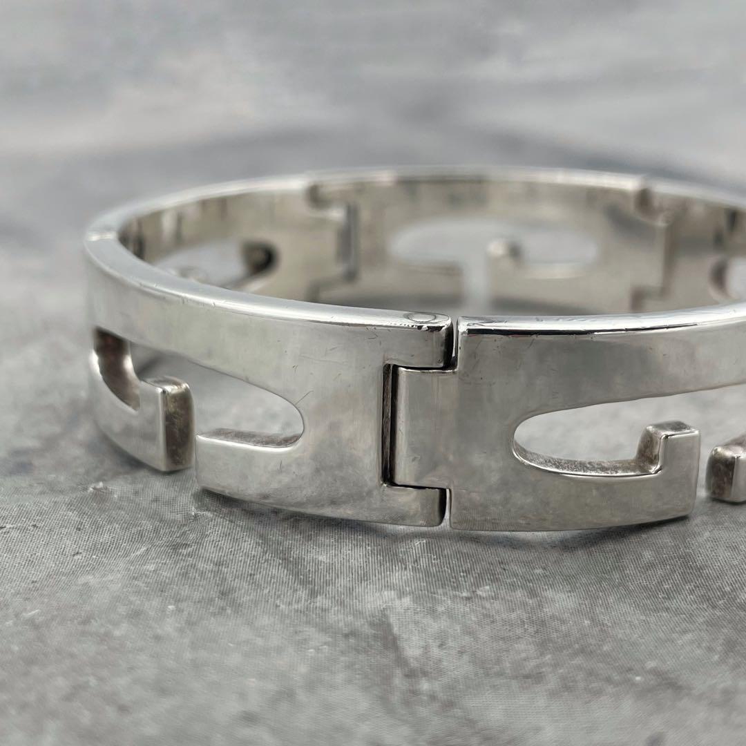 【アーカイブ】GUCCI Gモチーフ カットアウト ブレスレット トムフォード期
