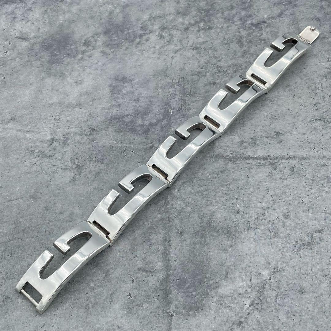 【アーカイブ】GUCCI Gモチーフ カットアウト ブレスレット トムフォード期