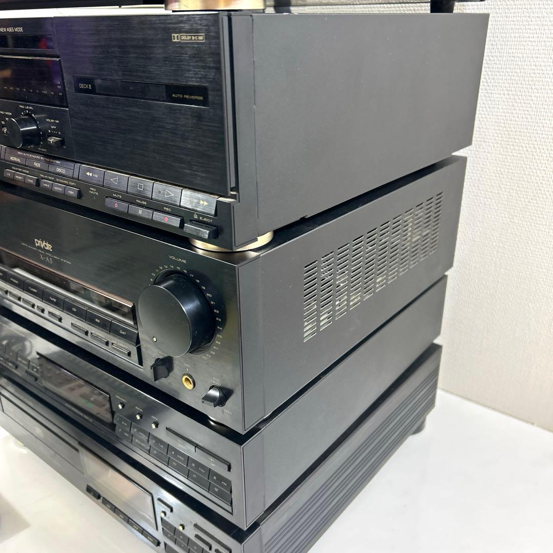 Pioneer コンポ　 X-A5 CD カセット　現状品　通電確認のみ