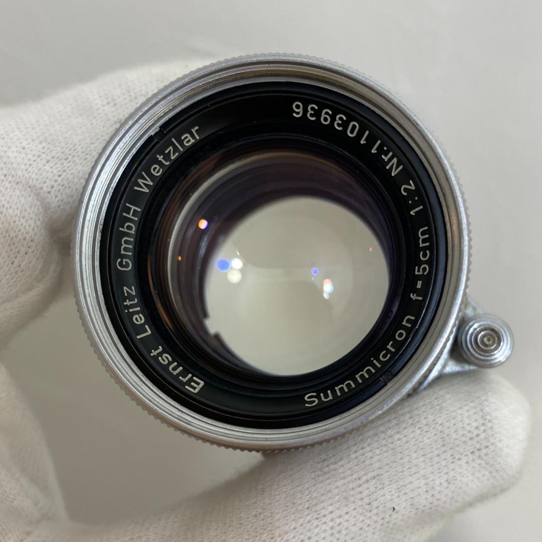 Summicron L50mm f2.0 トリウムズミクロン メンテンス済み