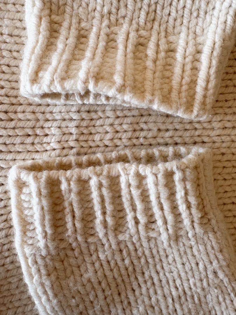 ound ニット hand knitted wool jumper