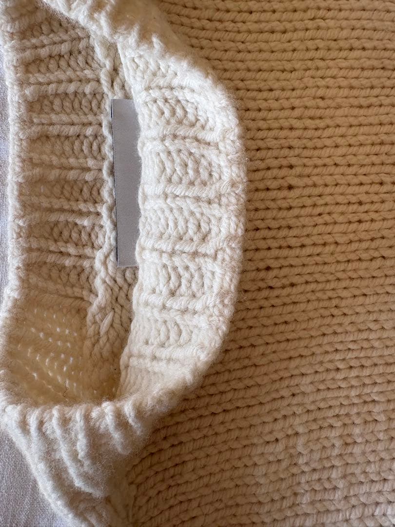 ound ニット hand knitted wool jumper