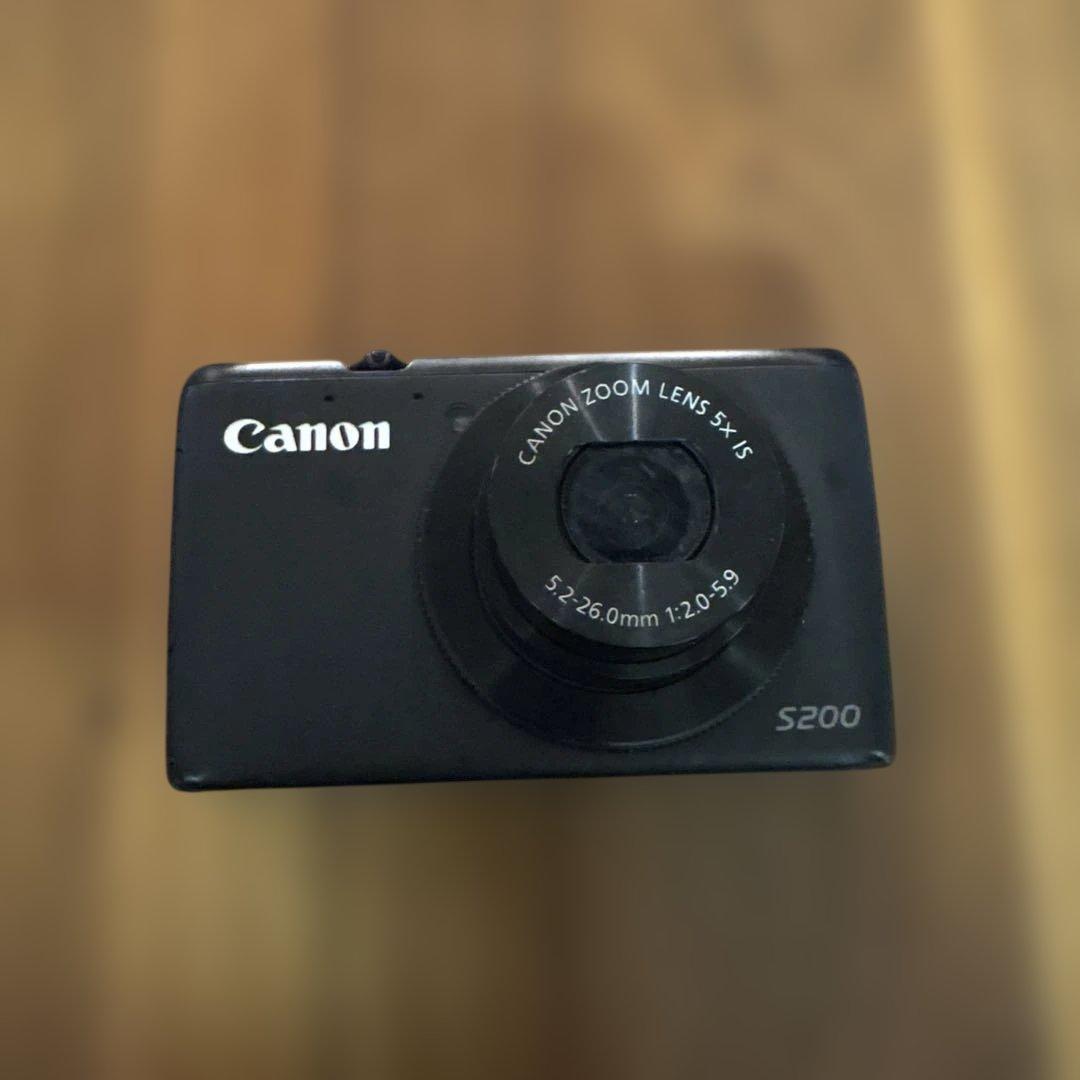 Canon PowerShot S200 Wi-Fi搭載 コンパクトデジカメラ
