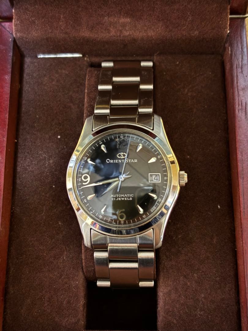 ORIENT STAR ブラックダイヤル