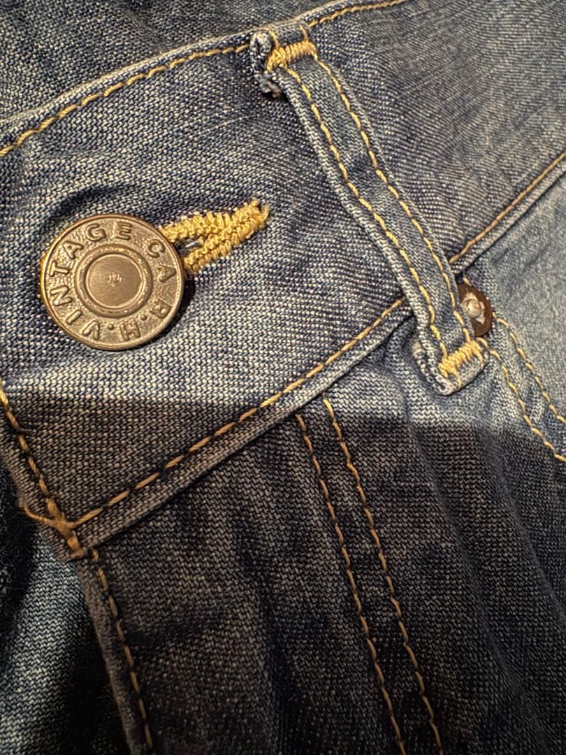 RH Vintage ハイウエスト ストレートデニム 23