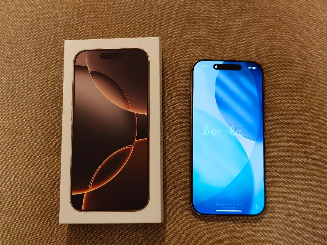 【美品】iPhone16Pro 128GB デザートチタニウム