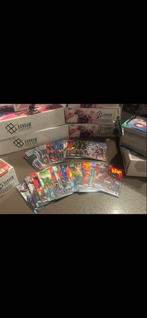 ガンダムカードゲーム　第一弾引退品‼︎LR多数‼︎