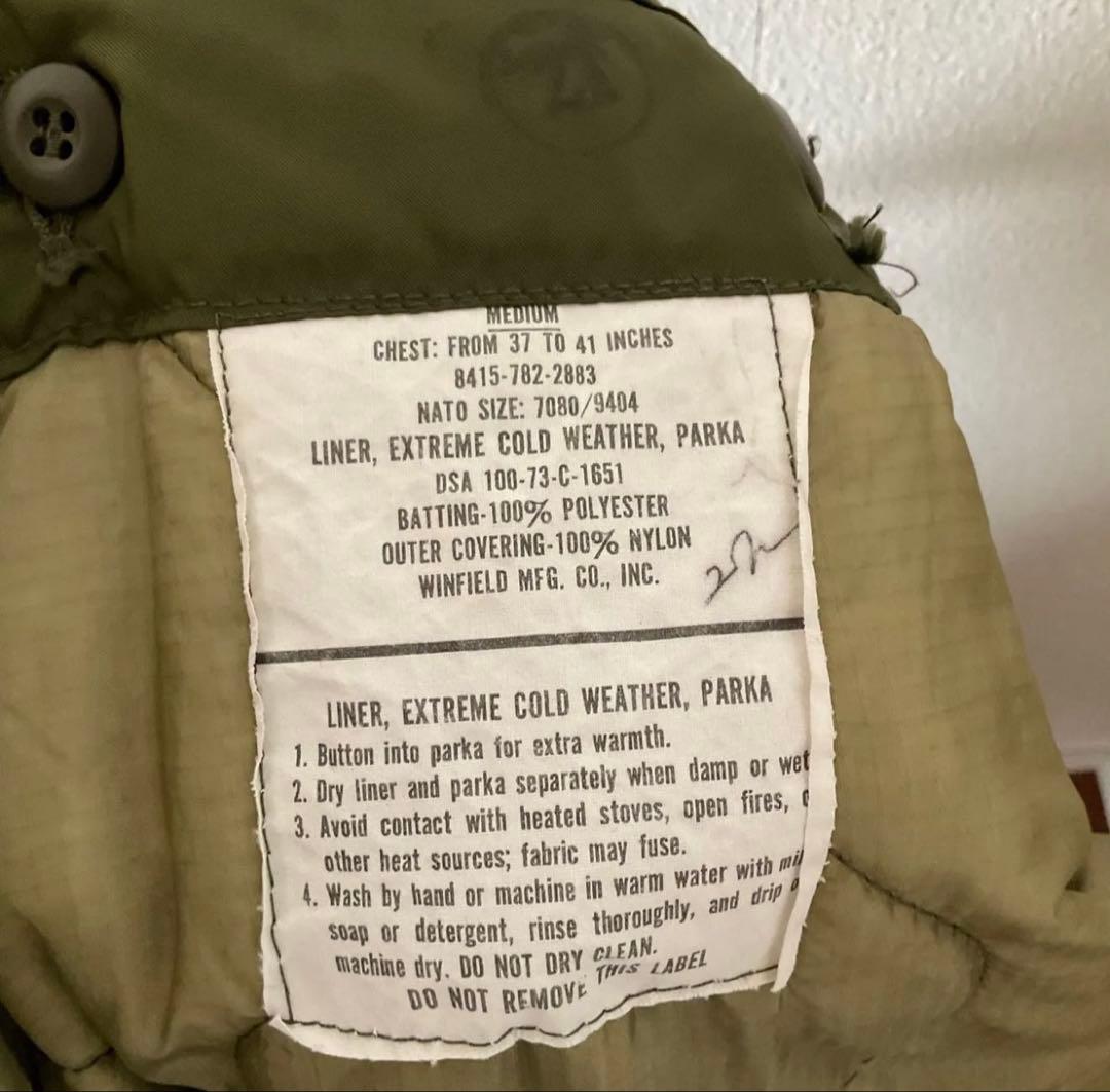 【最終値下げ！！】M65フィッシュテール　モッズコート　ライナー付き