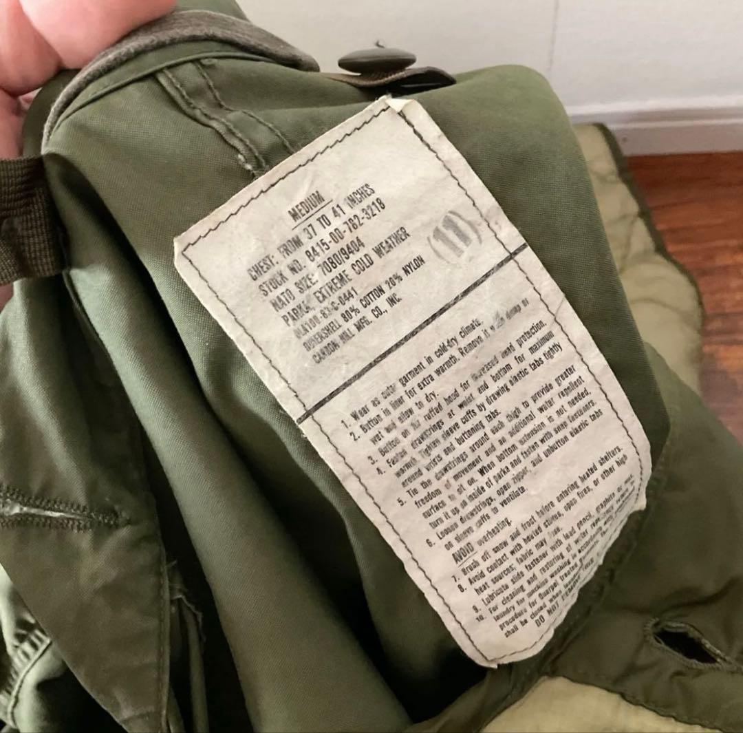 【最終値下げ！！】M65フィッシュテール　モッズコート　ライナー付き