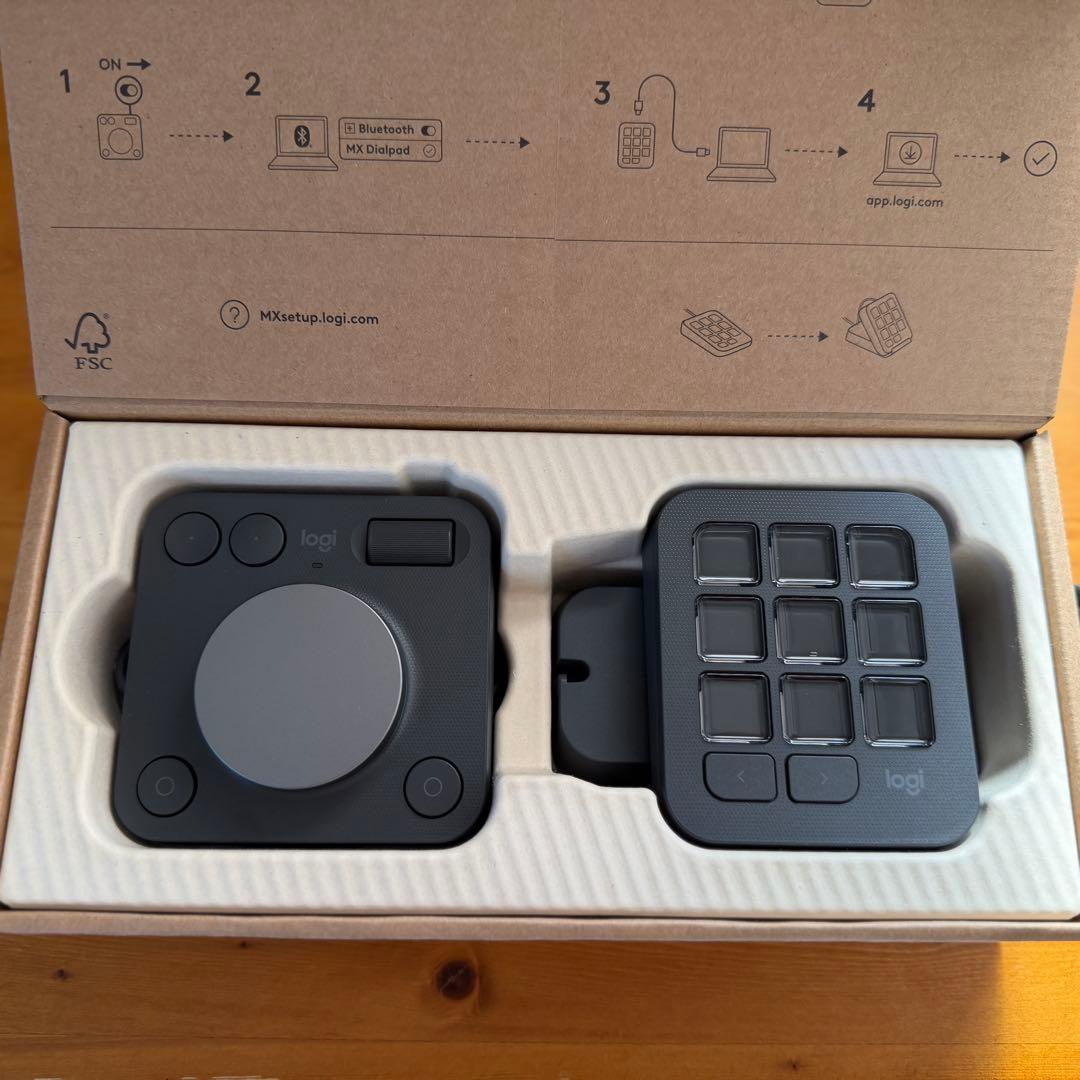 Logicool MX Creative Console 左手デバイス