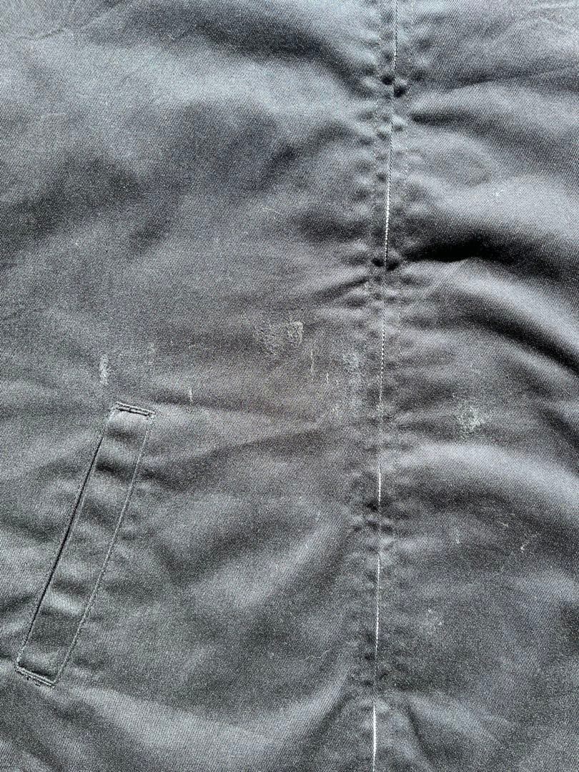 【Carhartt】 ワークジャケット ジップアップ ブラック 襟付き