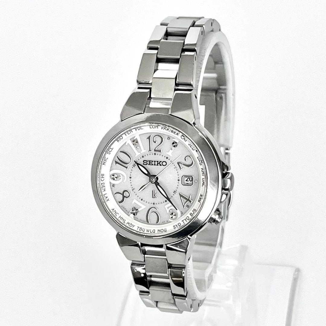 セイコー SEIKO ルキア レディース 腕時計 稼働 電波ソーラー s2135