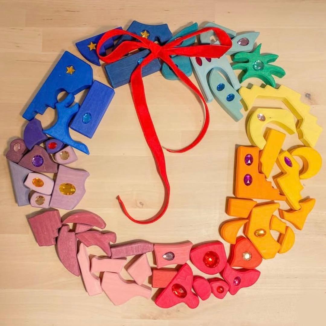 未開封新品未使用 グリムス社 スパークリングマンダラオリエント 木製おもちゃ