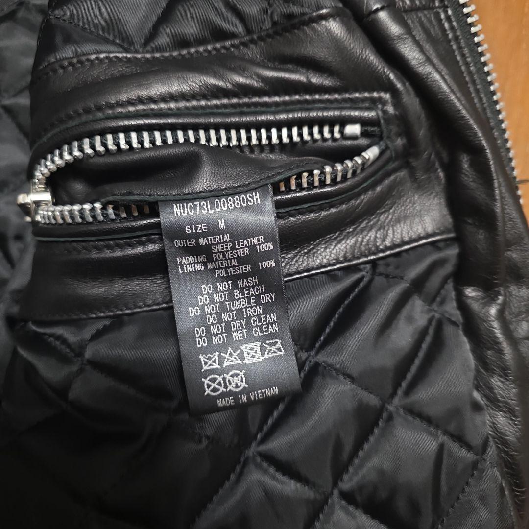 ナノユニバース ライダースジャケット Mサイズ