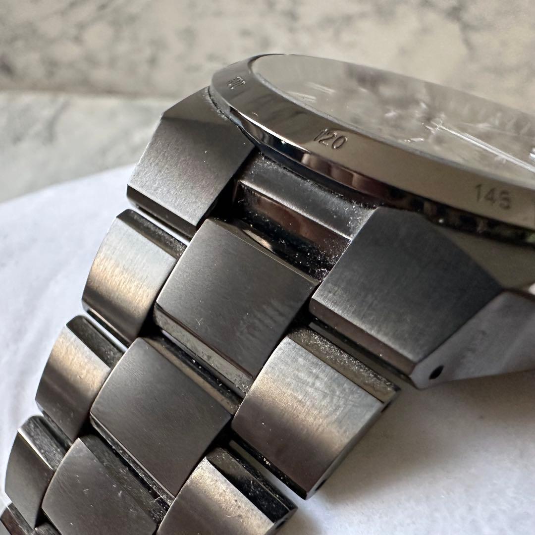 美品 CITIZEN AT3014-54E ブラックチタン ATTESA