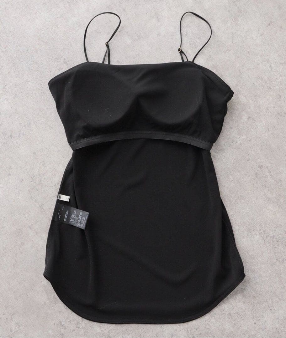 IENA バックオープンブラキャミソール