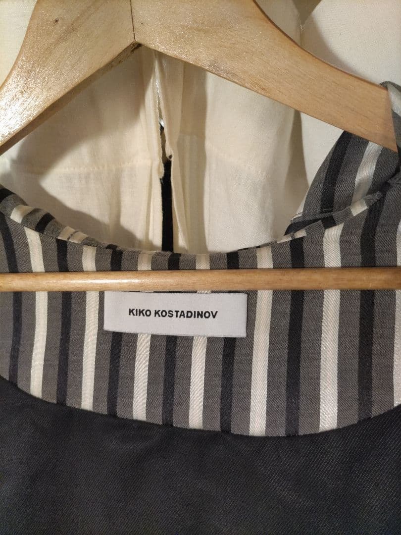 .*m様 kiko kostadinov sforza drape coat