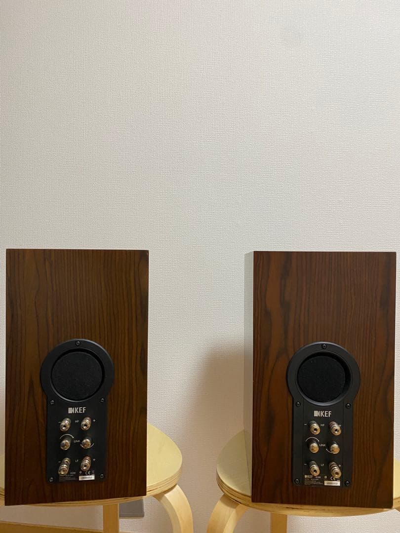 KEF R300 3ウェイスピーカー ウッド仕上げ